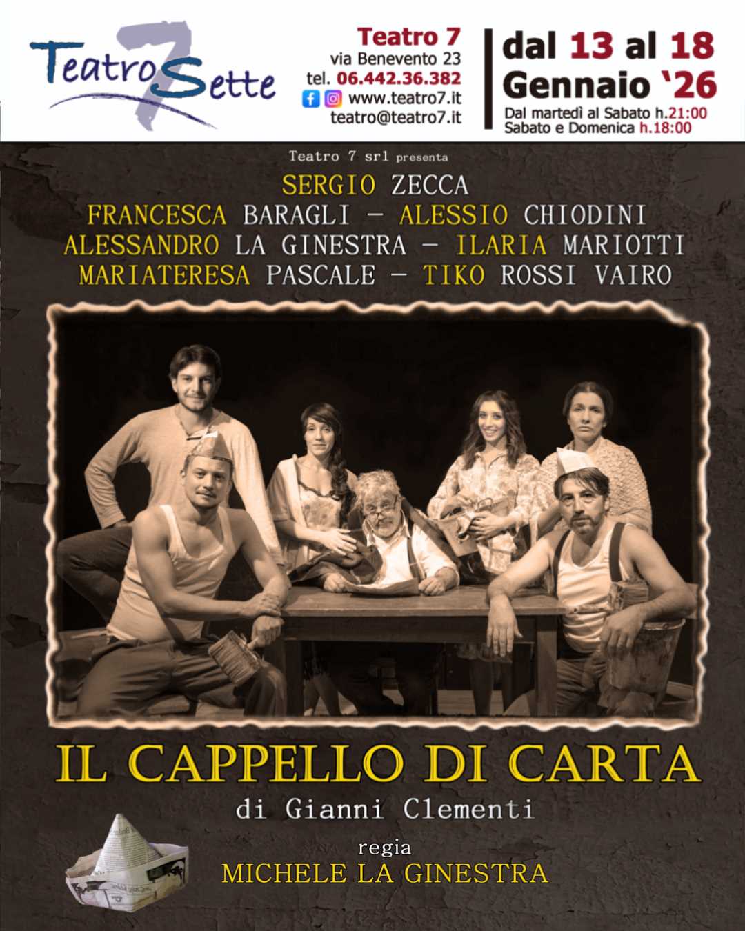 IL CAPPELLO DI CARTA