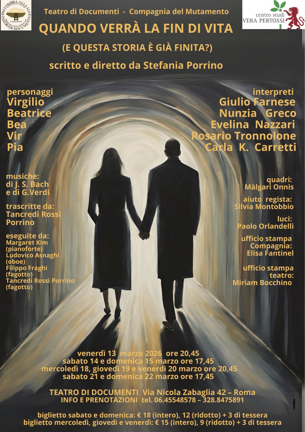 QUANDO VERRÀ LA FIN DI VITA