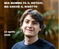 Mia mamma fa il notaio, ma anche il risotto