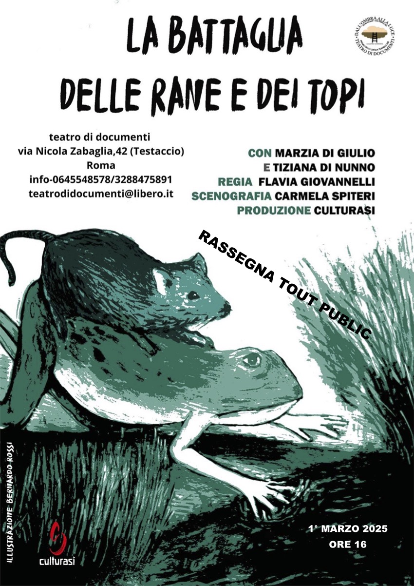 LA BATTAGLIA DELLE RANE E DEI TOPI