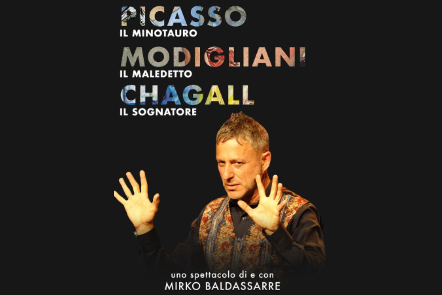 PICASSO, MODIGLIANI E CHAGALL