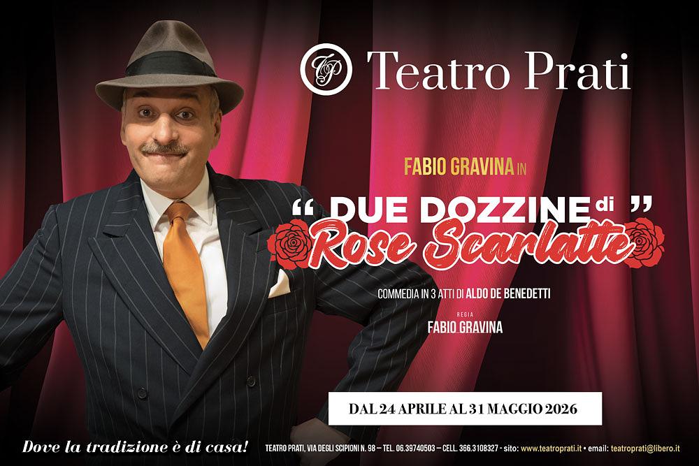 DUE DOZZINE DI ROSE SCARLATTE