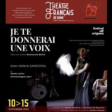 JE TE DONNERAI UNE VOIX